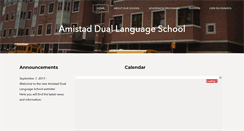 Desktop Screenshot of amistadschool.org